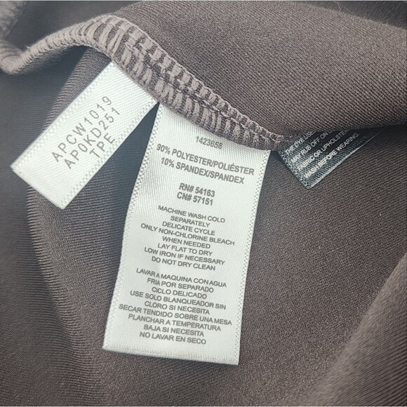 Andrew Marc Women's Brown Tummy Control Leggings Size S - Picture 4 of 5